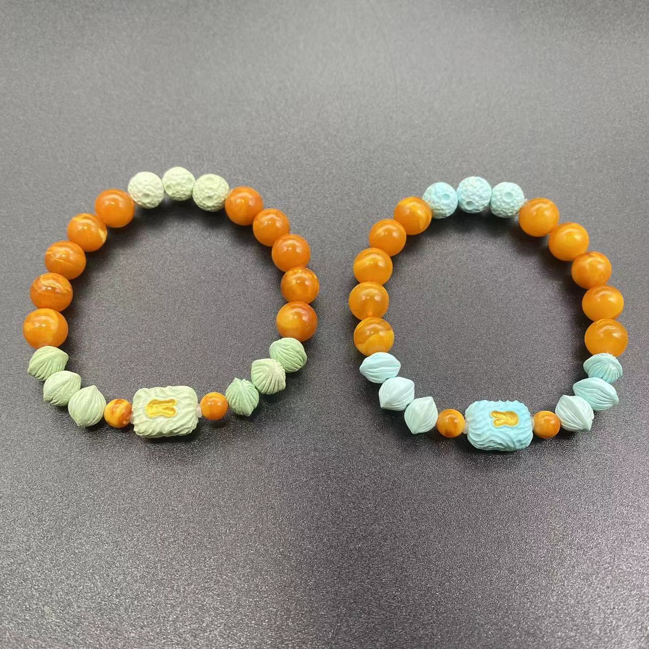 【景旺】9mm+老蜡DIY手串@多样性只发其中一件