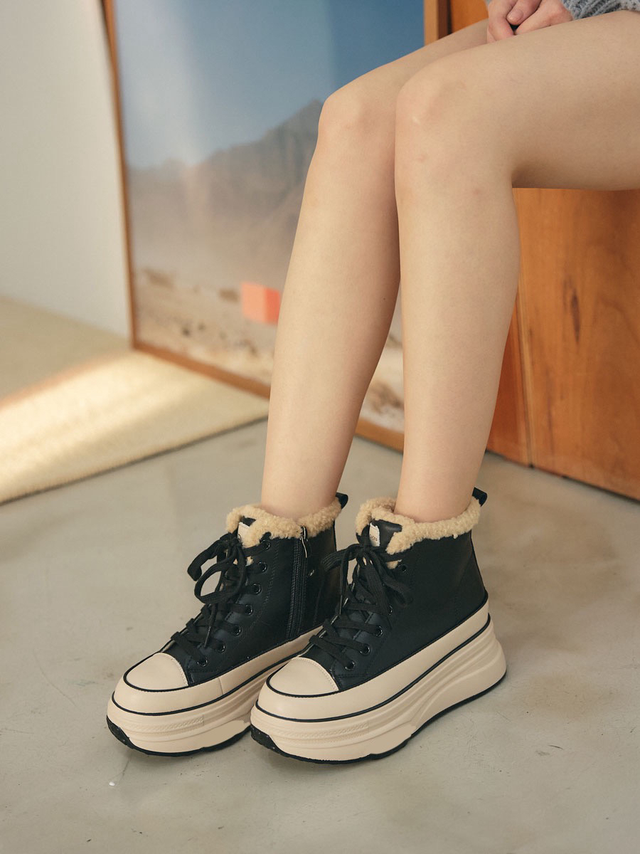 冬季加绒时尚百搭舒适女鞋