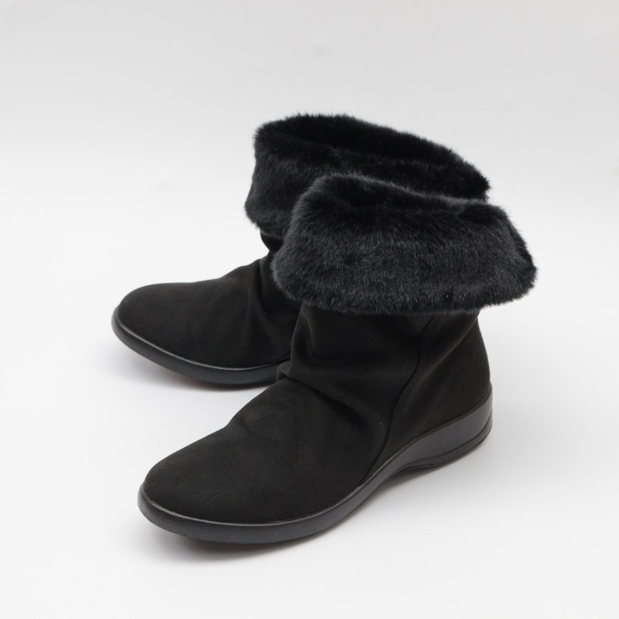 日本进口戈尔特斯黑标冬季防水防滑内里毛绒雪地女士靴子