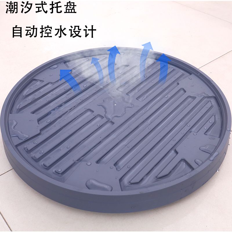 【透气耐用】加厚花盆底座移动花盆托盘家用万向轮底盘圆形接水盘