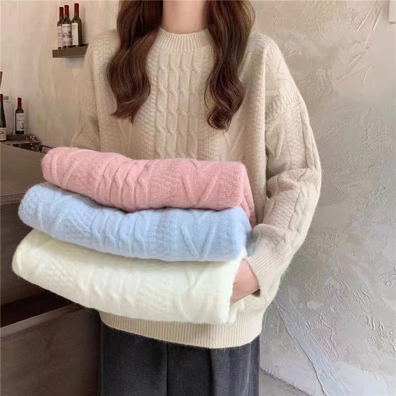 971-980秋款毛衣保暖韩版打底套头毛衣