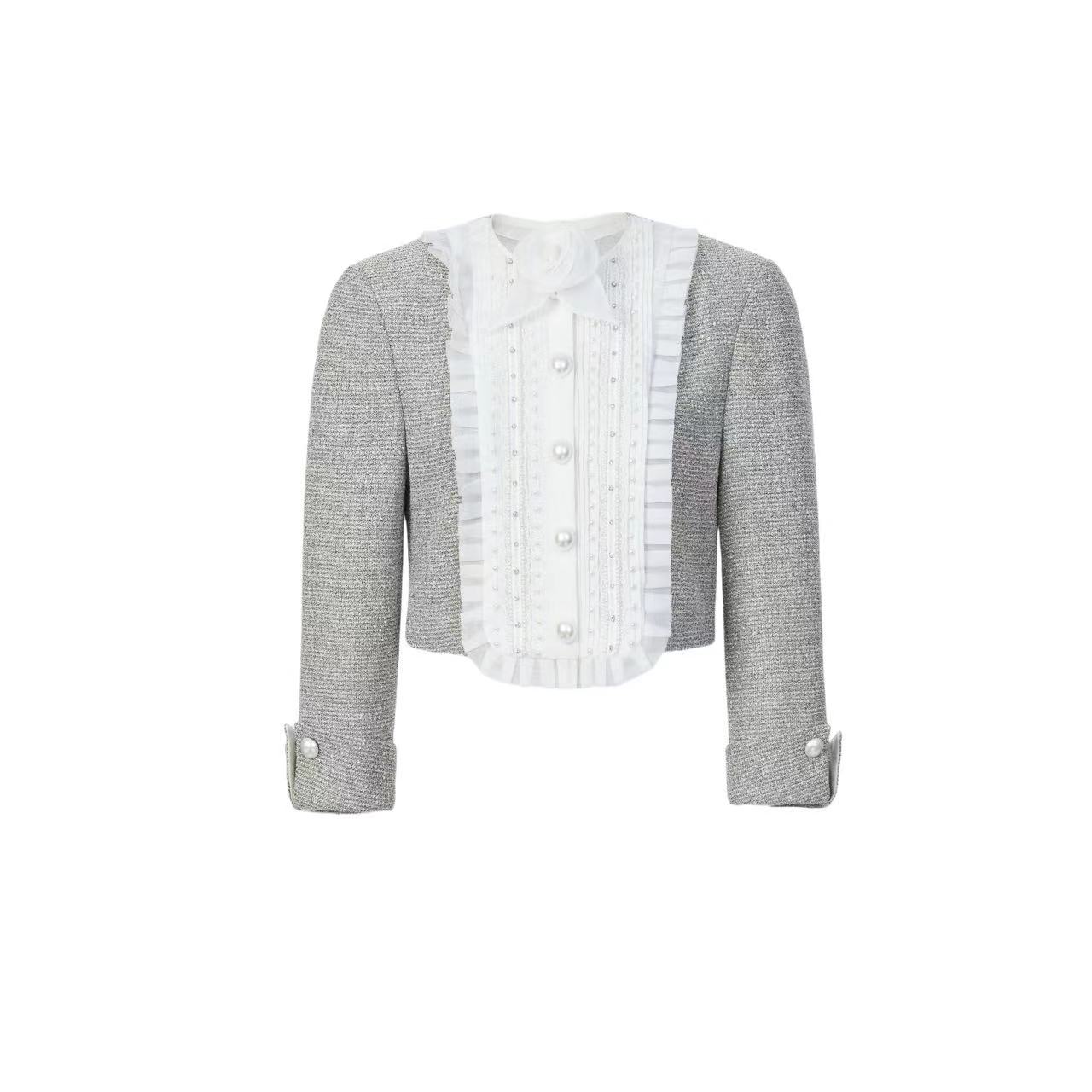 拉飞姆2024秋 浪漫六十年代洛可可短外套FF24Q21SC028