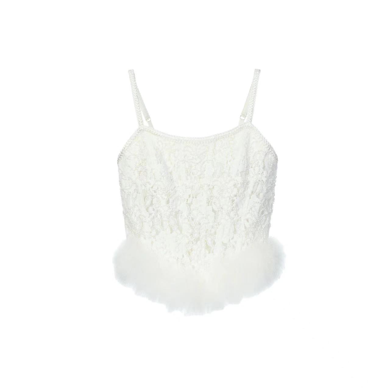 拉飞姆2024冬 洛可可胸衣式吊带衫LF24D11SV282