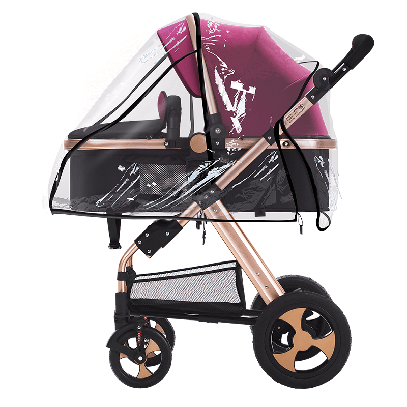 婴儿车防风罩通用宝宝遛溜娃神器保暖推车雨罩冬挡风罩防雨防飞沫