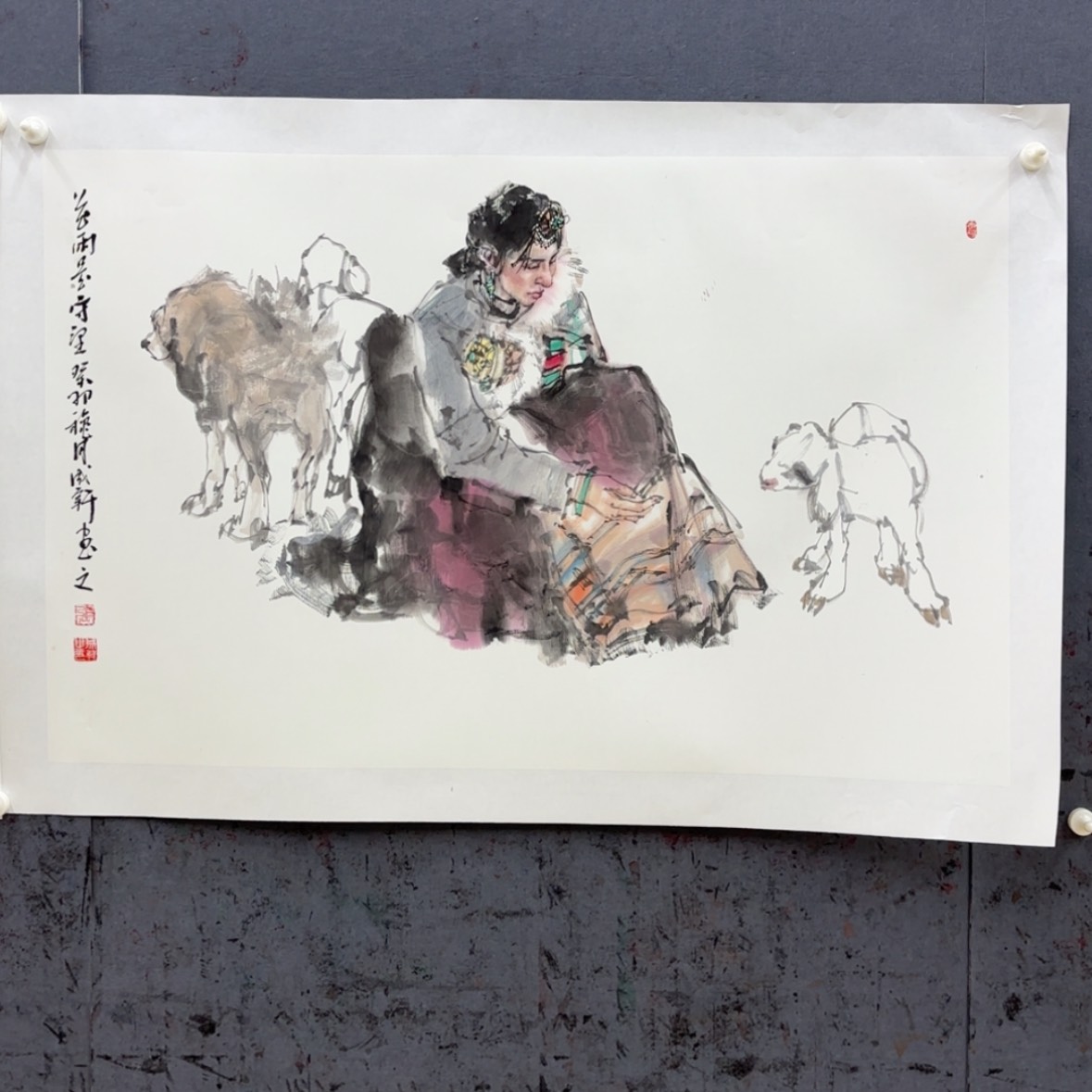 【闪购商品】书法水**心一