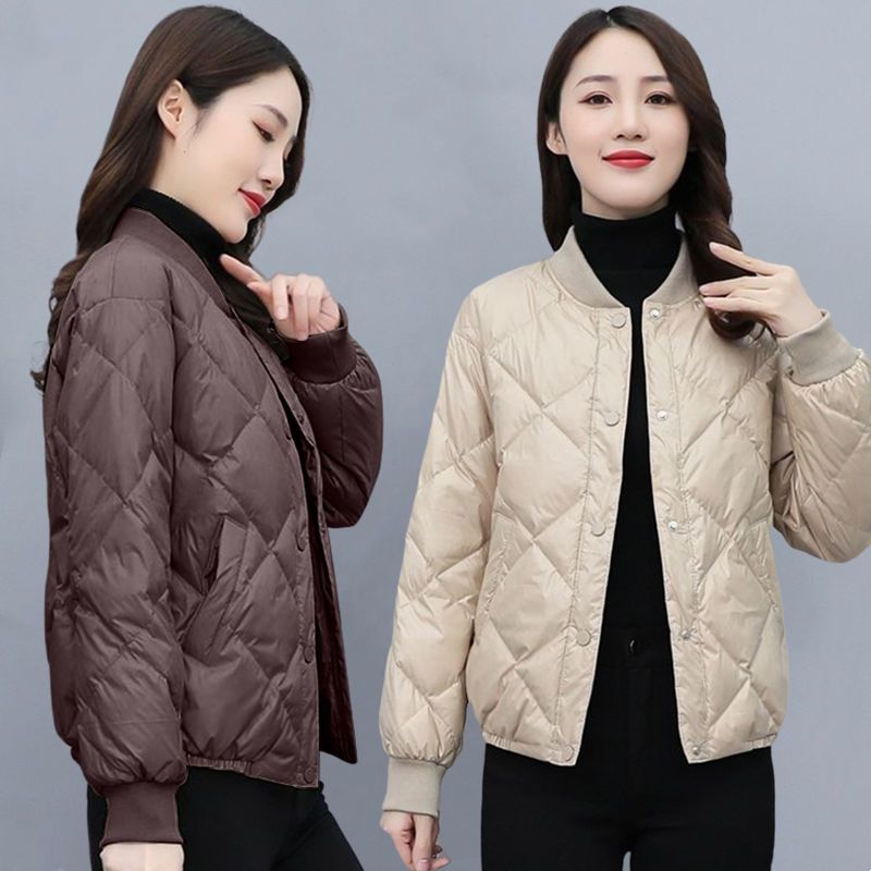 羽绒内胆小款棉衣女2023韩版宽松显瘦矮个子轻薄羽绒服短装时尚女