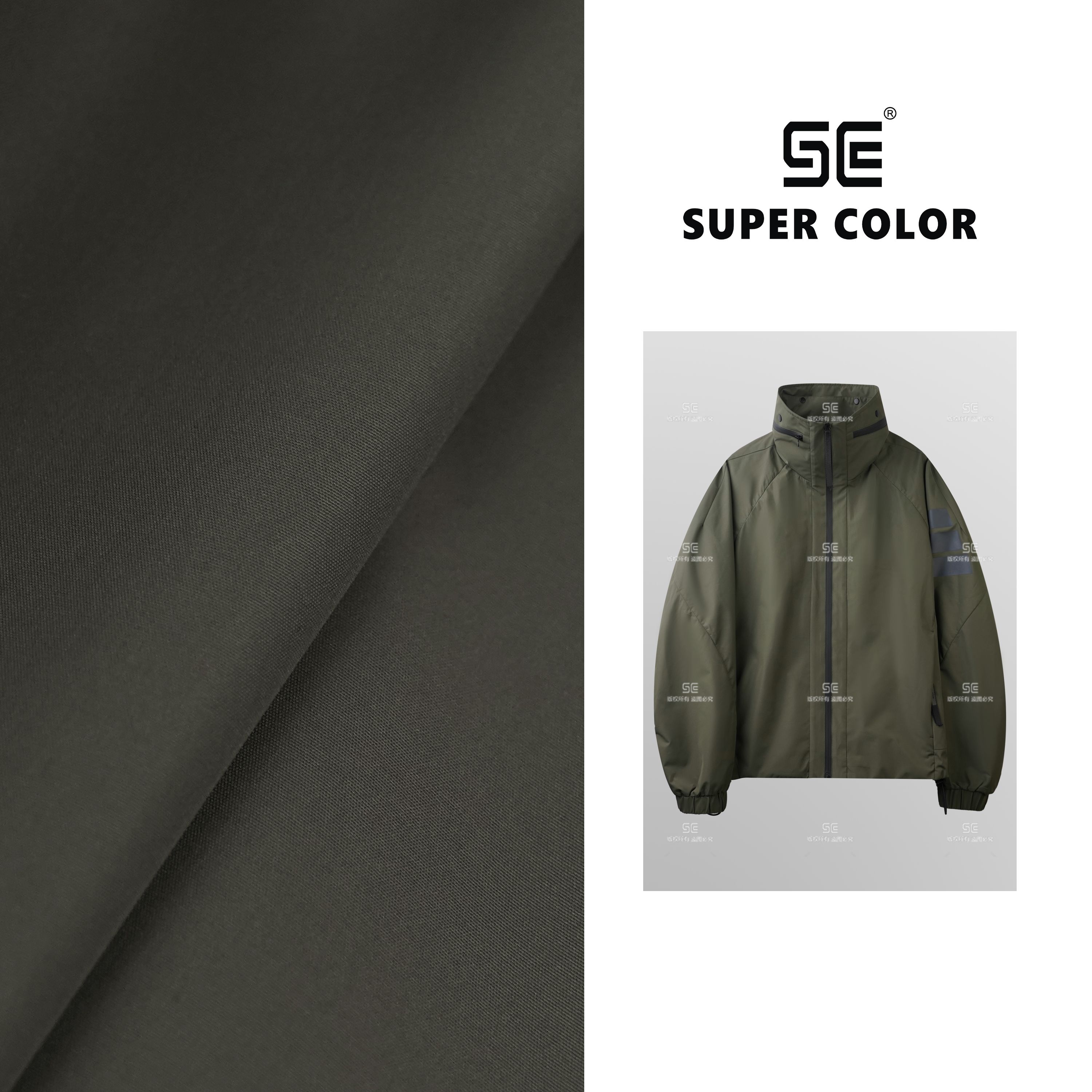 supercolor【立领冲锋衣】24ss//新款百搭休闲男女同款夹克外套  9