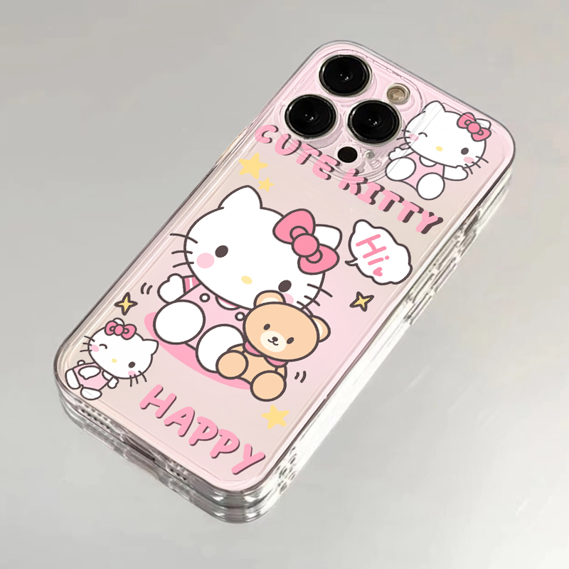 可爱凯蒂猫适用于苹果华为oppo小米vivo/iPhone12/13/14/15手机壳