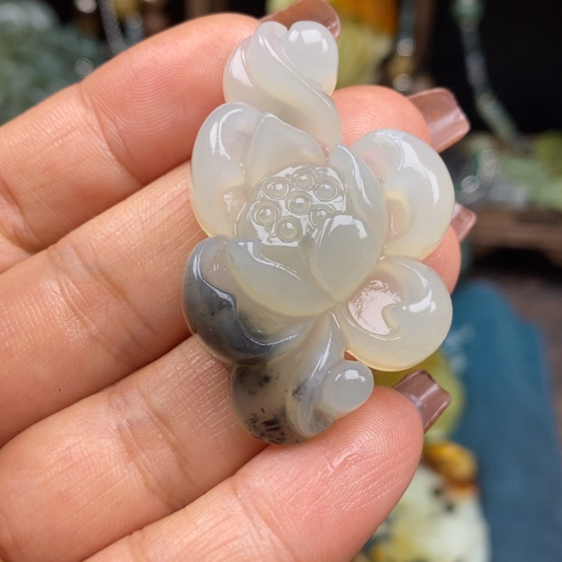 【闪购商品】蛇纹石玉颈饰未镶嵌