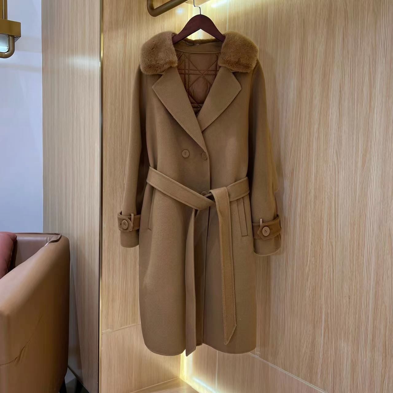 【晨老板】~CEILINA 毛呢气质时尚冬季大衣外套79666038