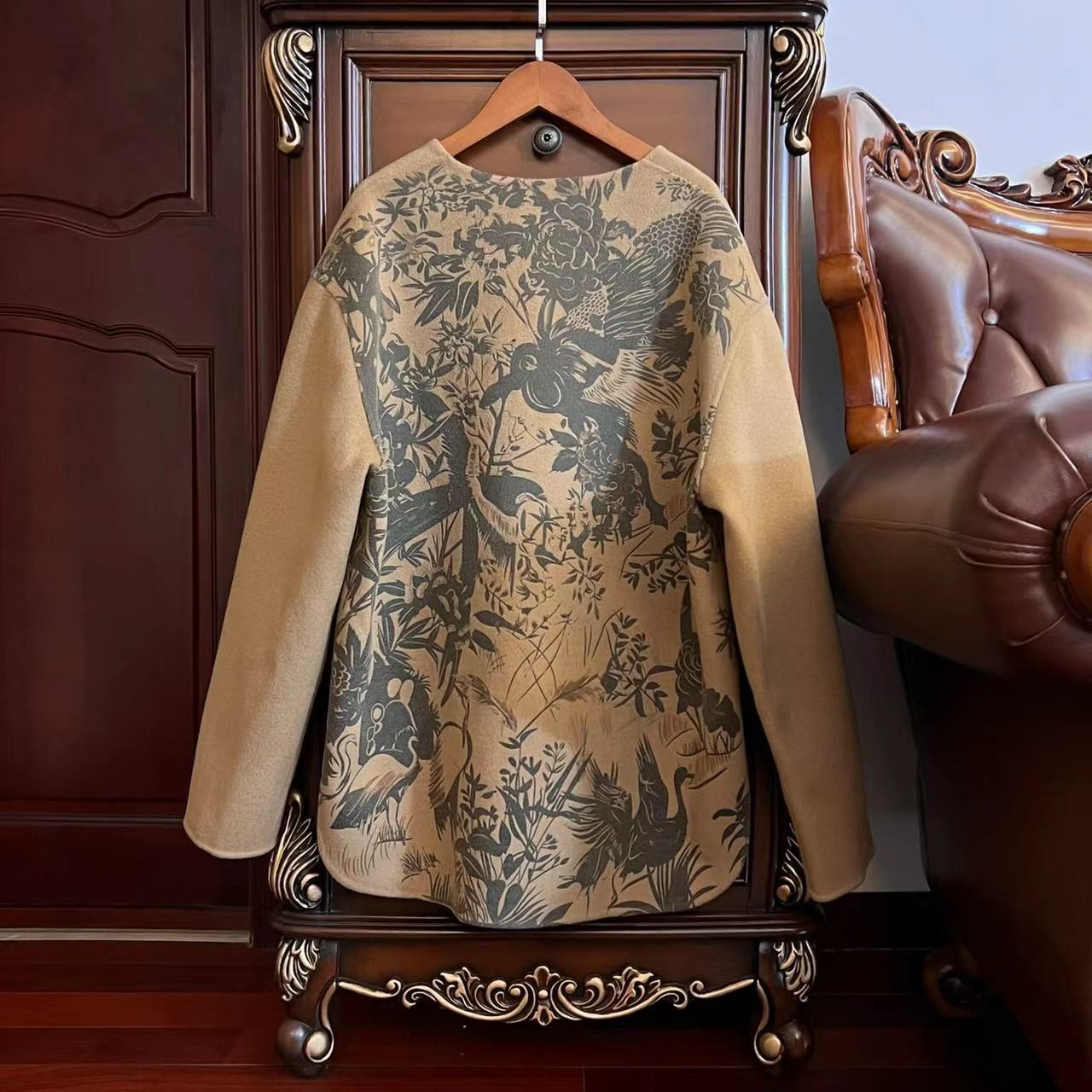 【晨老板】~ ceilina【冬日花园】时尚气质休闲百搭大衣外套79223251