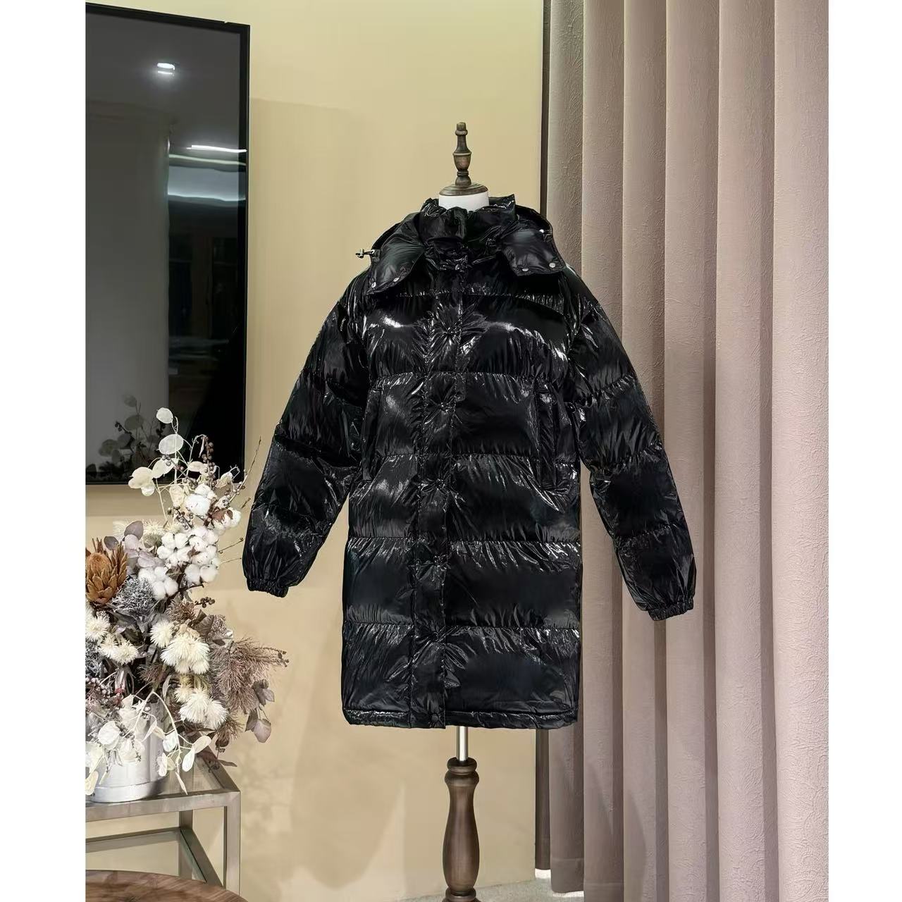 【晨老板】~ ceilina【南烟晚歌】时尚连帽鹅绒服羽绒服79244002