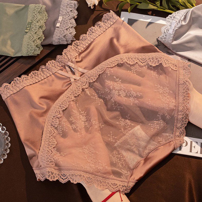 【法式奢华女神裤】性感蕾丝女内裤新款韩版舒适透气大码中高腰秋冬