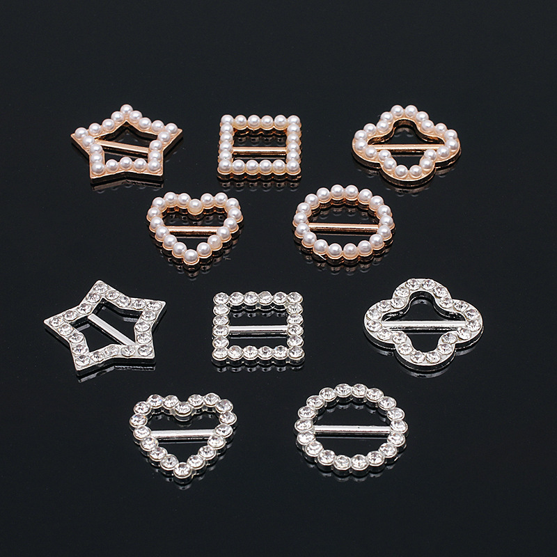 《买1送1》合金日字扣公主皇冠 DIY手工儿童蝴蝶结发饰装饰配件