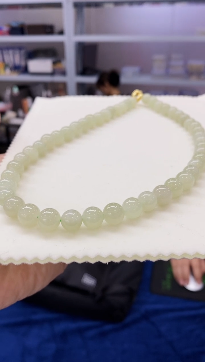 【闪购商品】和田玉颈饰未镶嵌晴水妈妈链