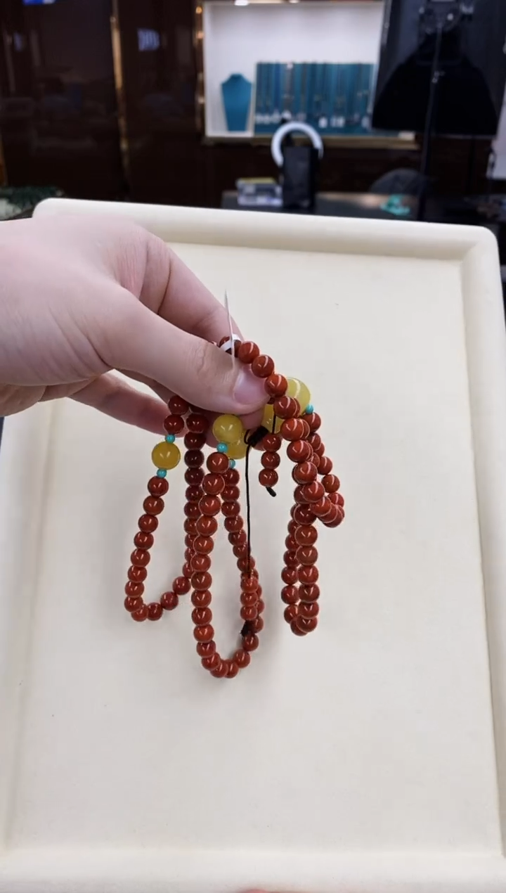 【闪购商品】南红玛瑙颈饰未镶嵌南红项链