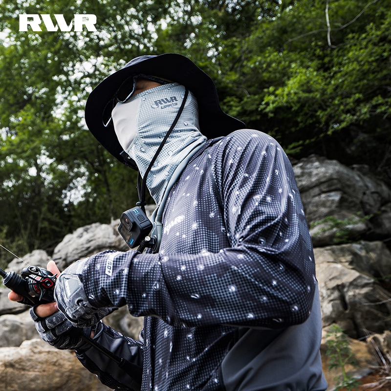 RVVR/&冰丝防晒服防紫外线防晒衣钓鱼运动户外夏季