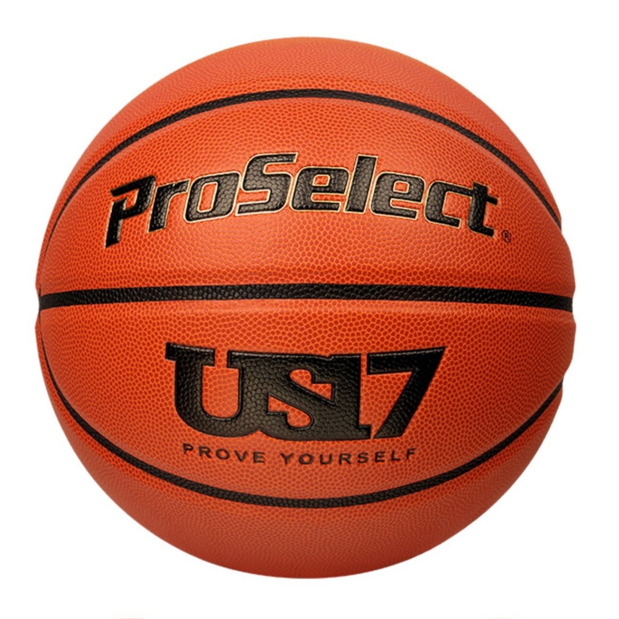 ProSelect专选US17联名篮球7号球成人PU室内外训练比赛球耐磨