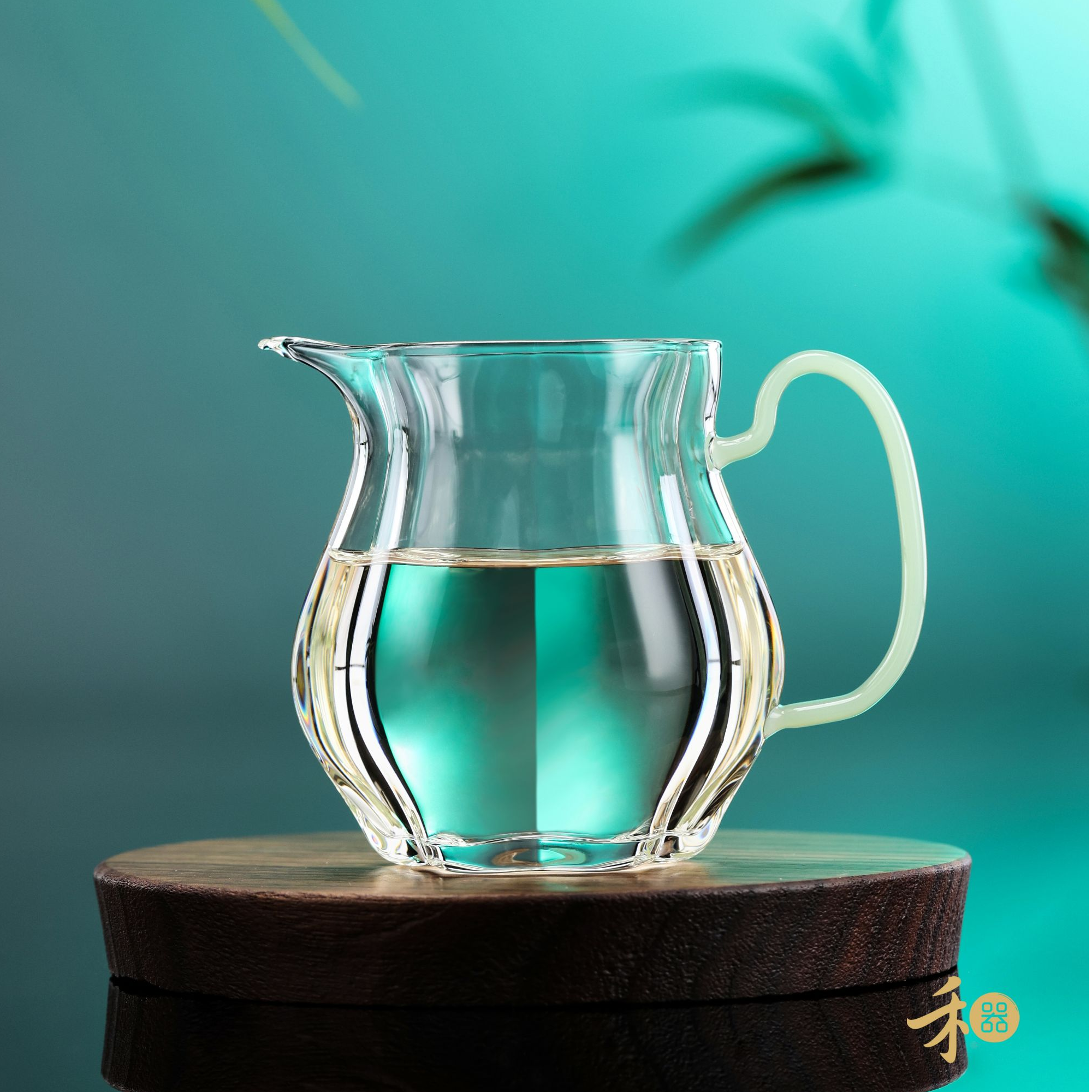 禾器 · 晶彩 颂妍茶海 花型公道杯 高档
