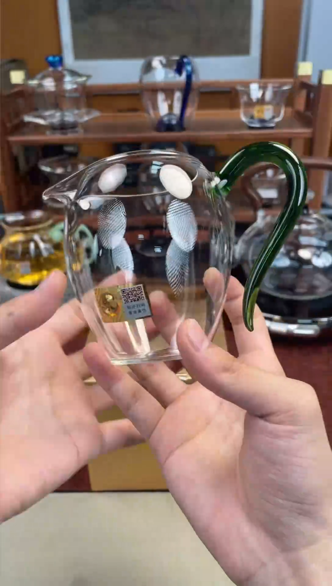 【闪购商品】玻璃怡然 湖绿色