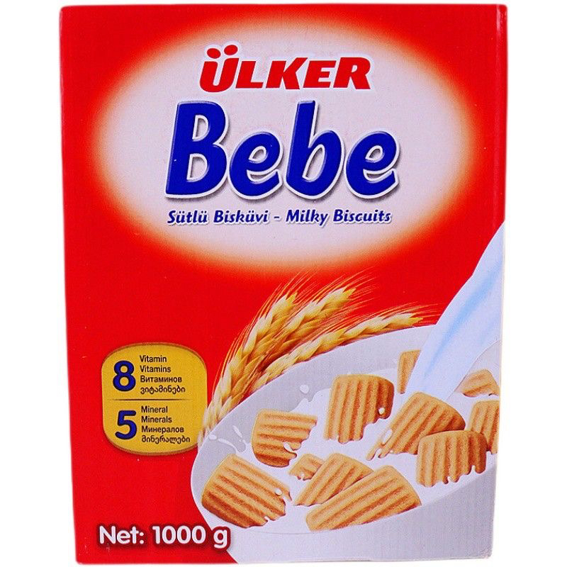 进口优客牌ulkerbebe饼干1000克2025年4月19日到期