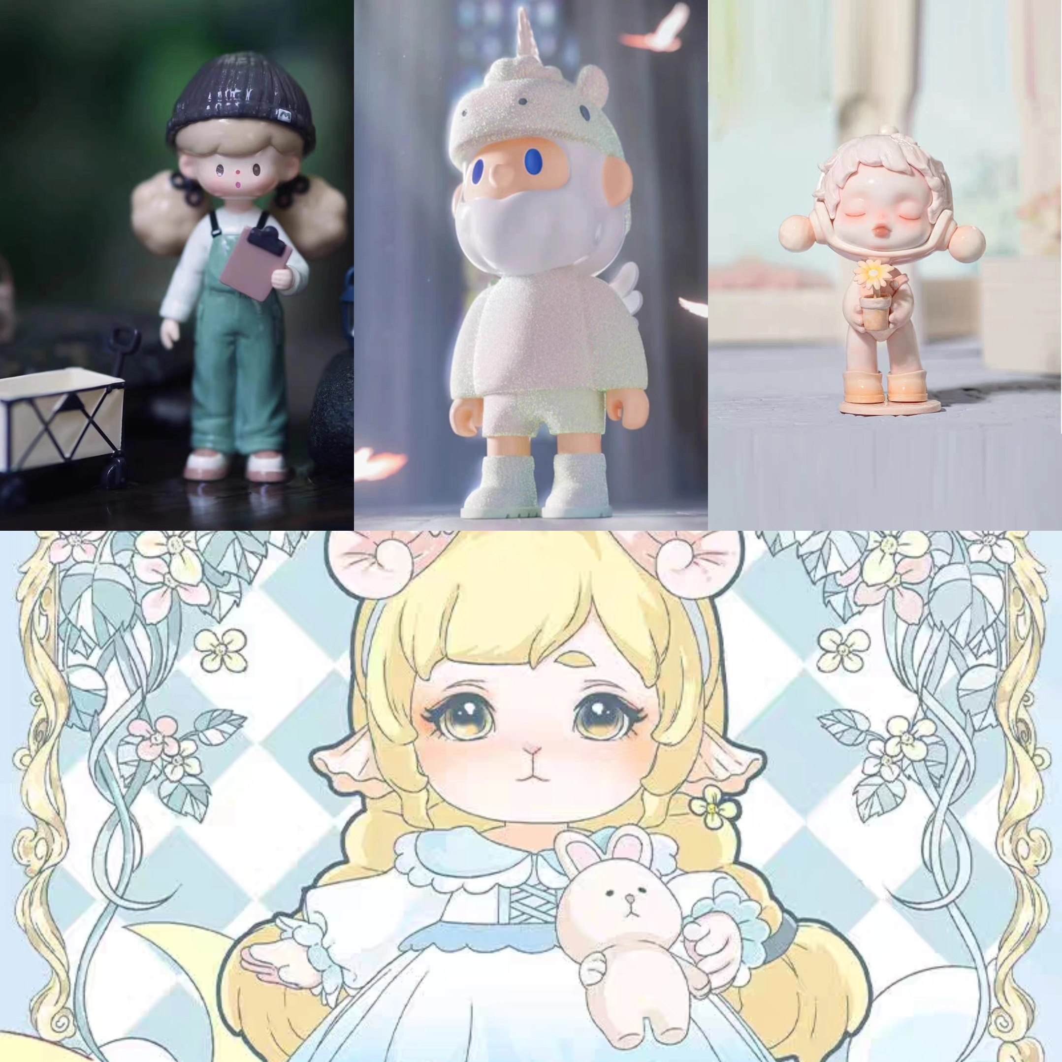 【拆盒】开播福福特价潮玩盲盒合集系列