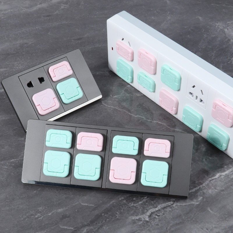 插座防儿童触电保护盖插头安全塞婴儿防电宝宝电源插孔罩孔洞遮挡