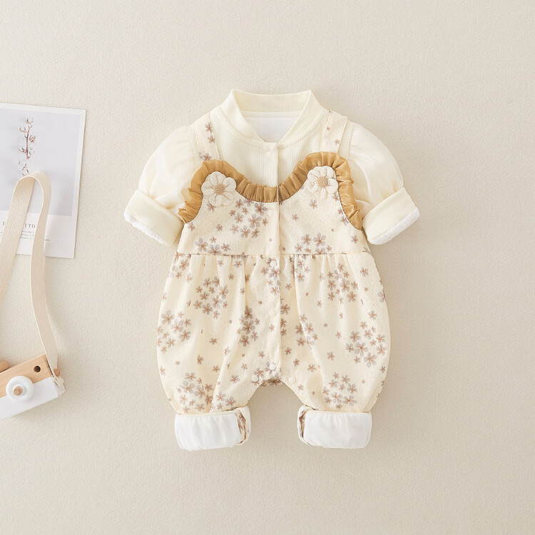 连身衣/爬服/哈衣韩版春秋女童婴幼童