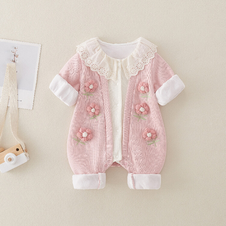 连身衣/爬服/哈衣休闲春秋女童婴幼童