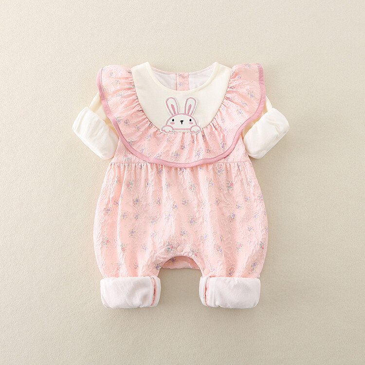 连身衣/爬服/哈衣甜美春秋女童婴幼童
