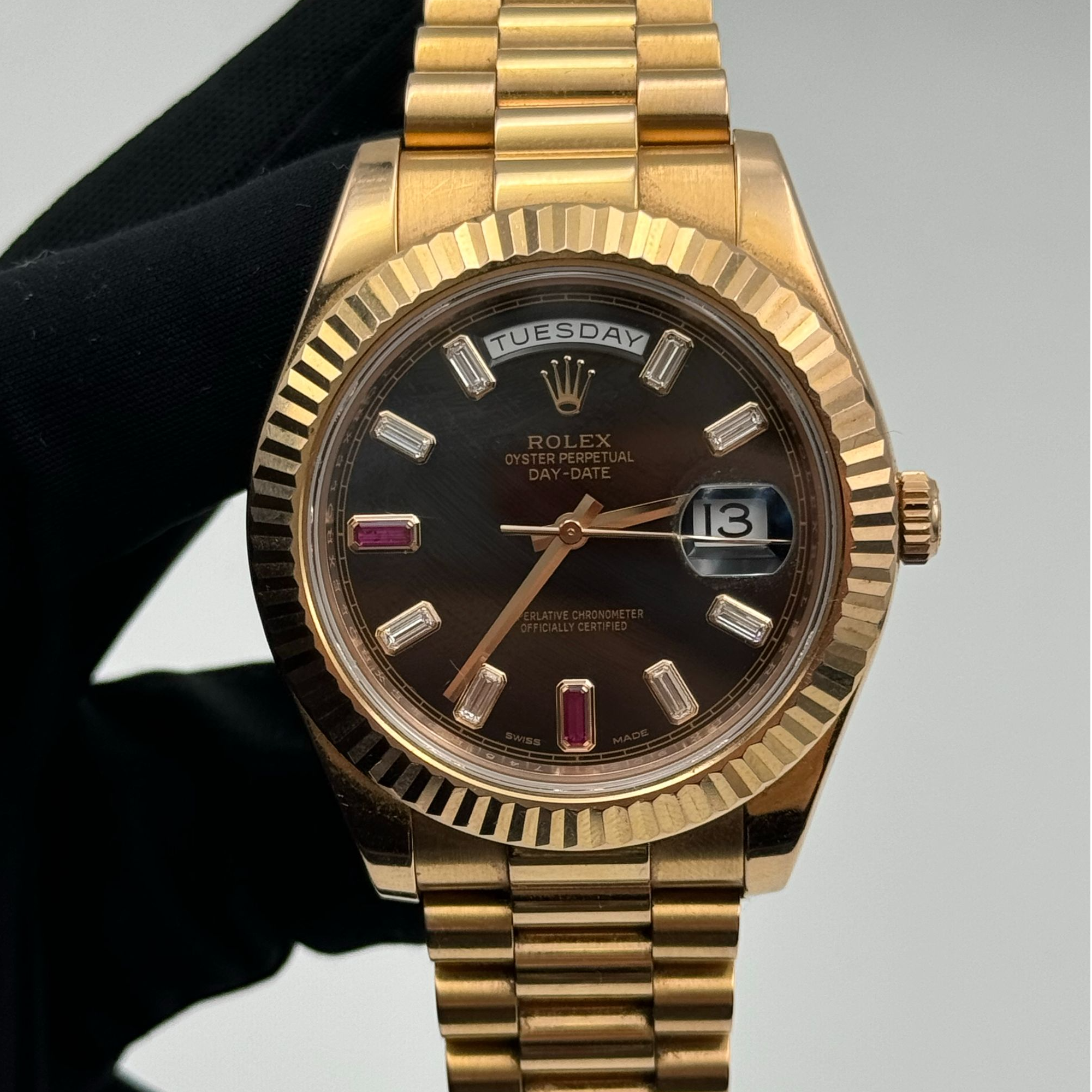 99新 Rolex/劳力士 劳力士218235六九红宝 单表 13年