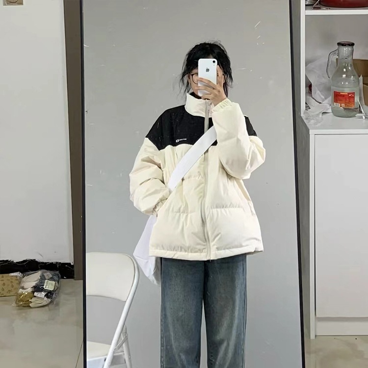 波司澄2023年新款羽绒羽绒服服女设计感学生小众冬季短款羽绒服外