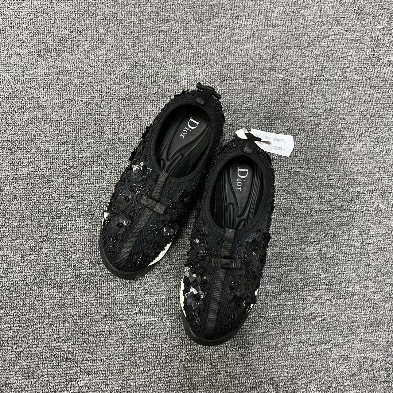 Dior 迪奥 亮片一脚蹬 37码/95新/公价9000/无配件 bc001394