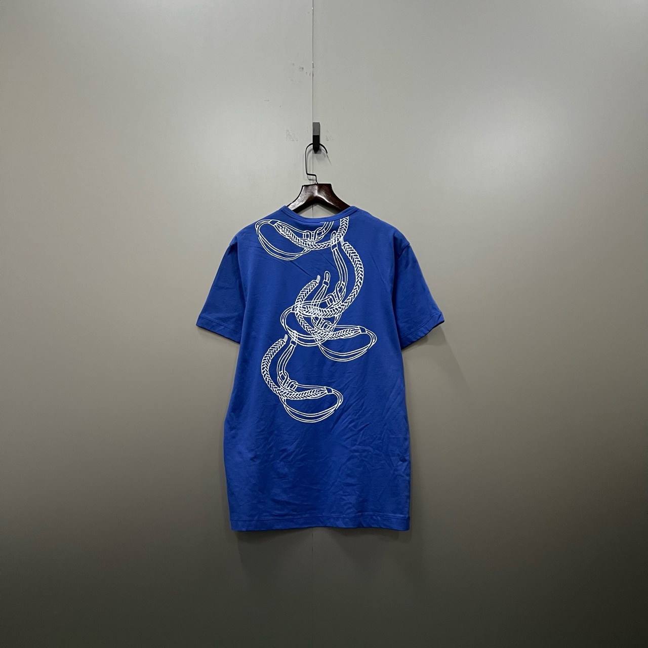 （jp）Versace 范思哲 绳索印花短袖 46码/98新/公价4000/吊牌