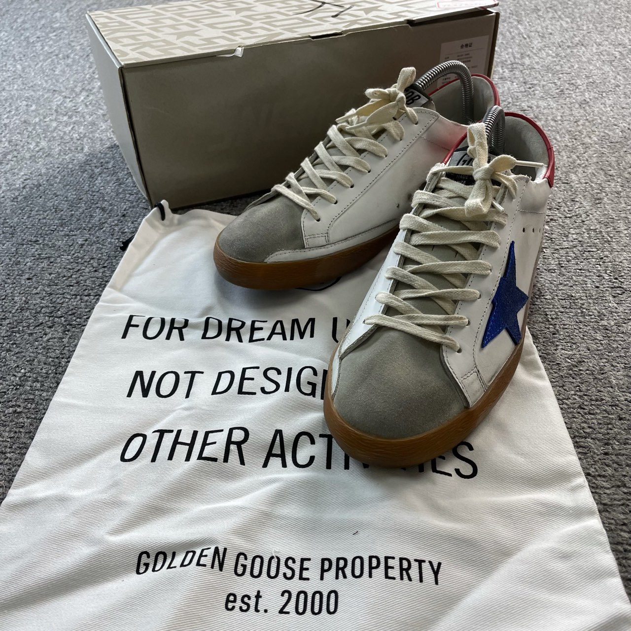 Golden Goose GGDB 星星脏脏鞋 42码/全新/毒3599/原盒防尘袋