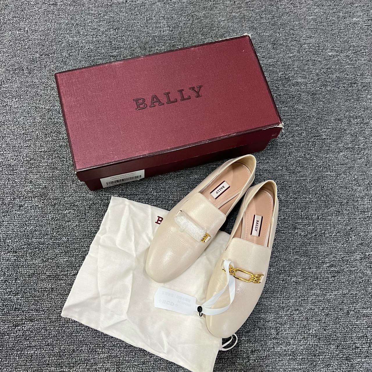 Bally 巴利 1981马衔扣乐福鞋 36码/99新/公价5690/原盒防尘袋