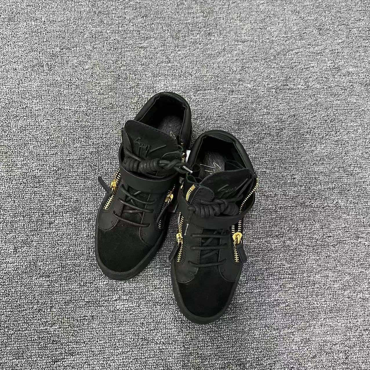 Giuseppe Zanotti GZ 双拉链低帮板鞋 38码/95新/公价8999/无配件