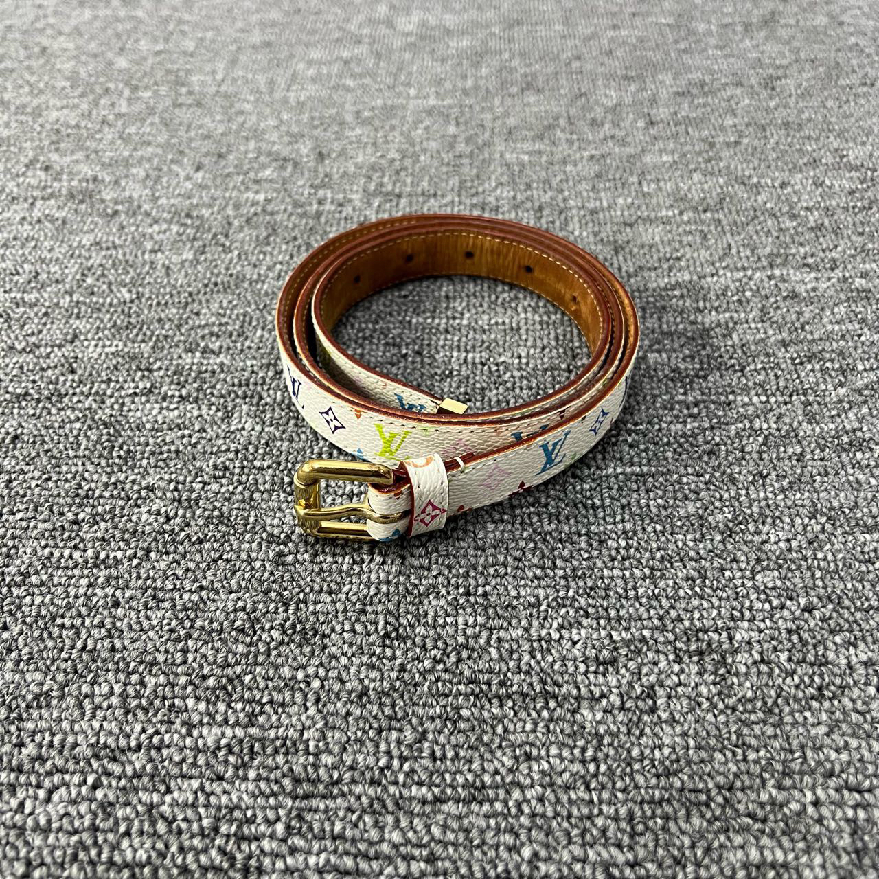 Louis Vuitton lv 老花腰带 90cm/95新/公价4500/无配件 jc602628