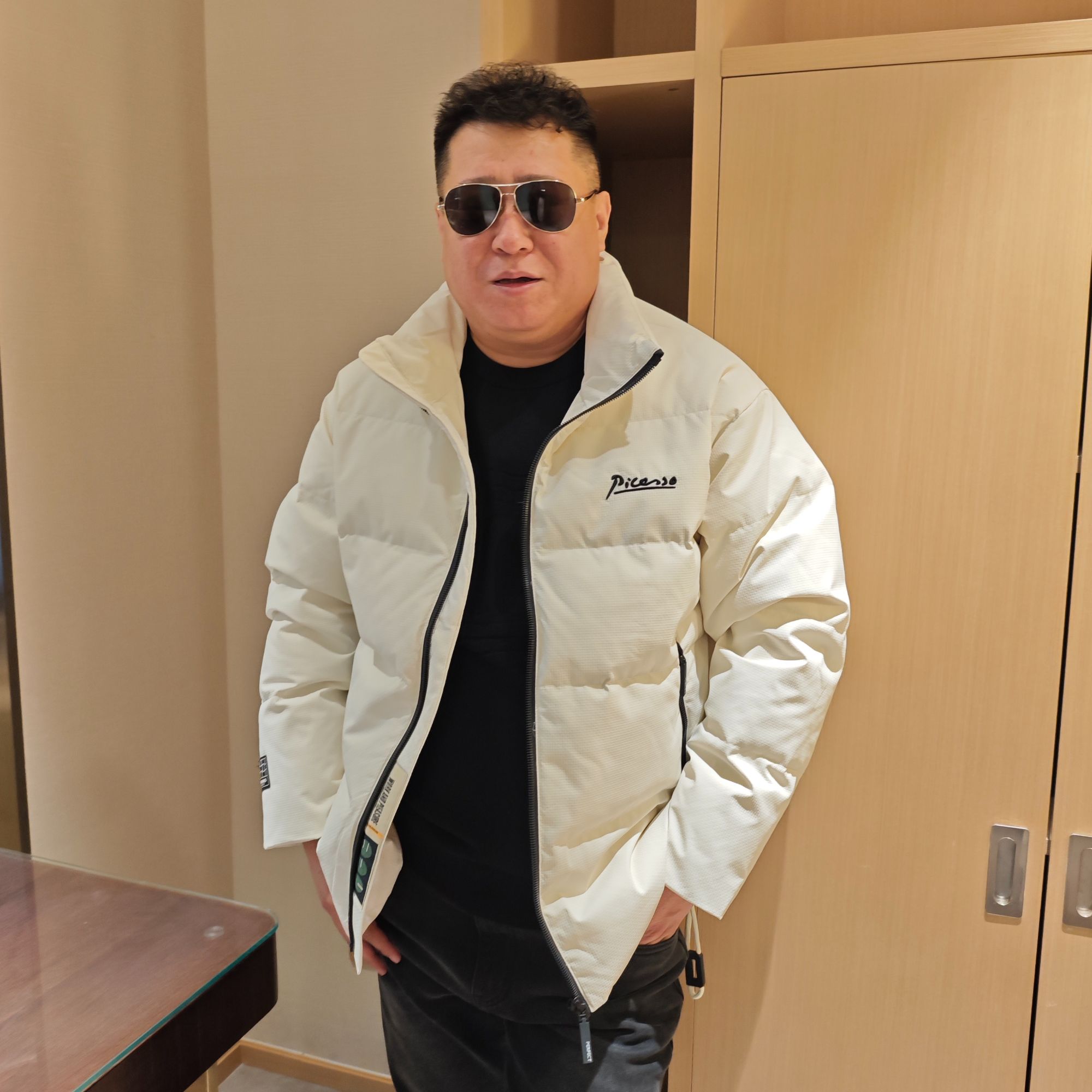 男士时尚百搭保暖大码潮流秋冬立领加大休闲羽绒服大码男装上新PX