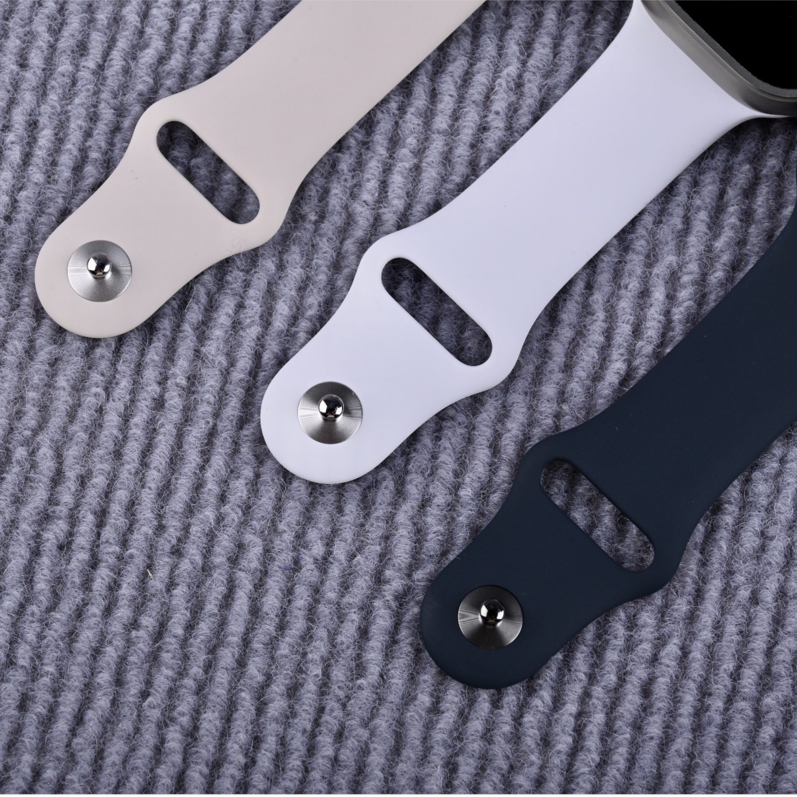 95新 Apple/苹果 苹果watch原装硅胶表带全新散装官方原装
