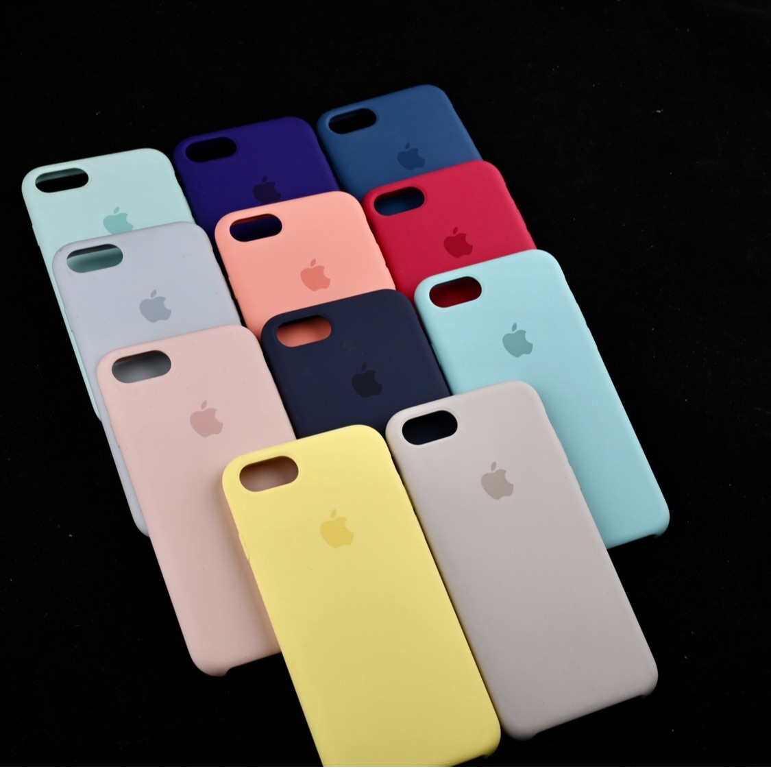 全新未使用  苹果官方硅胶手机壳 适用iPhone 7/8SE系列保护壳8P