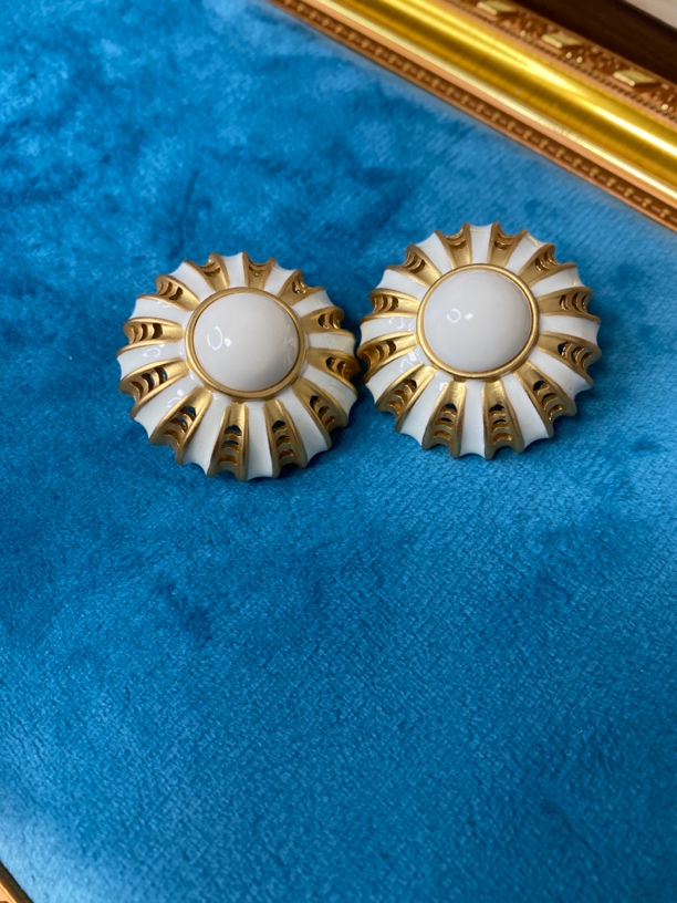 铜合金胸针 手工复古法式简约