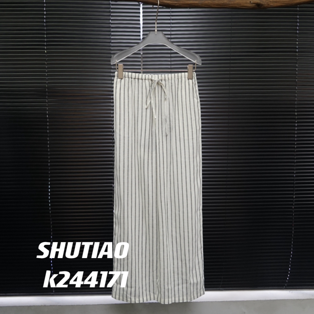 【SHUTIAO】2024夏季：新款小众设计款上衣k244171