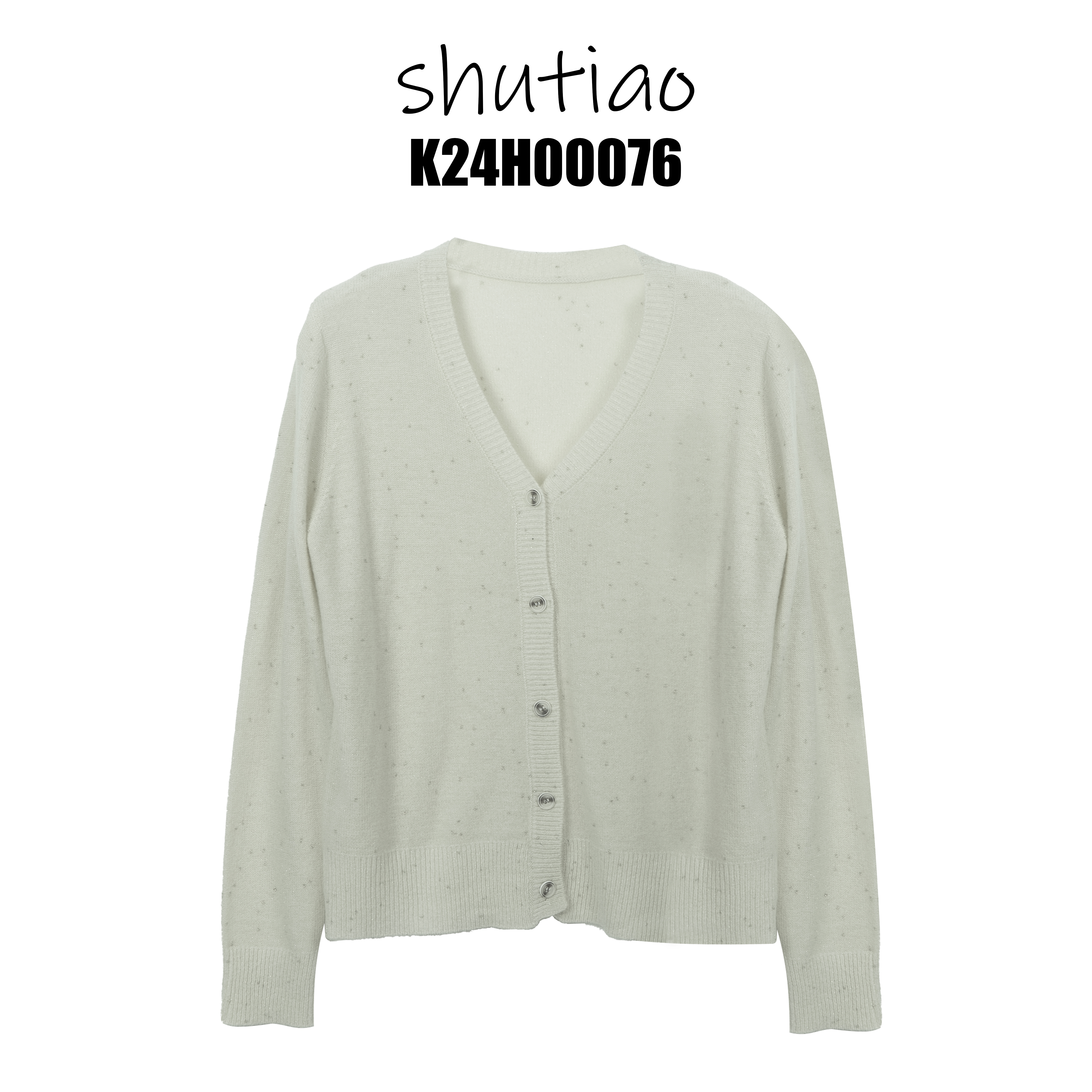 【SHUTIAO】2024秋季：新款小众设计款开衫K24H00076