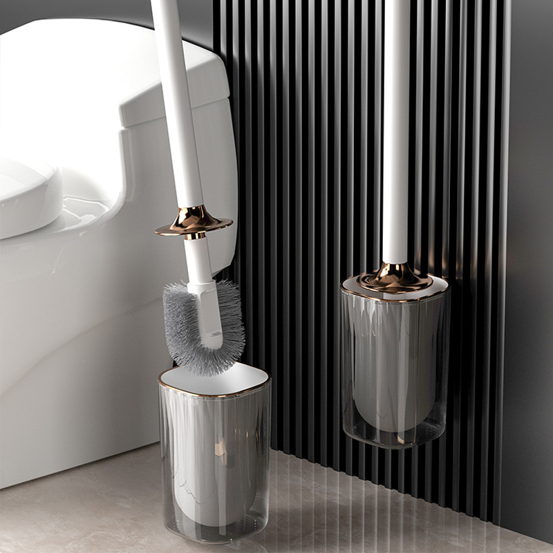 轻奢马桶刷长柄去死角浴室多功能家用壁挂式卫生间挂墙式洁厕刷洗