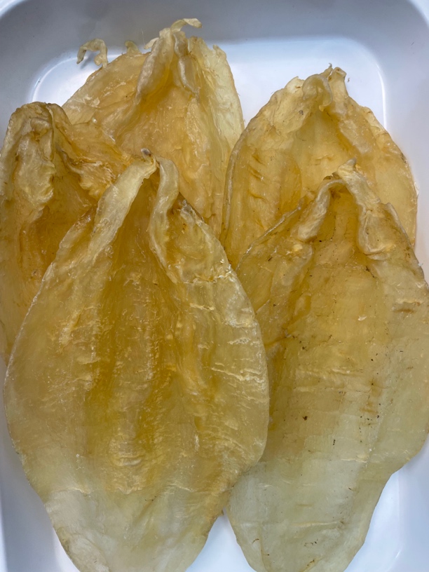 初级农产品北海鱼胶 本港靓货 海鲜干货 月子胶  1-500克