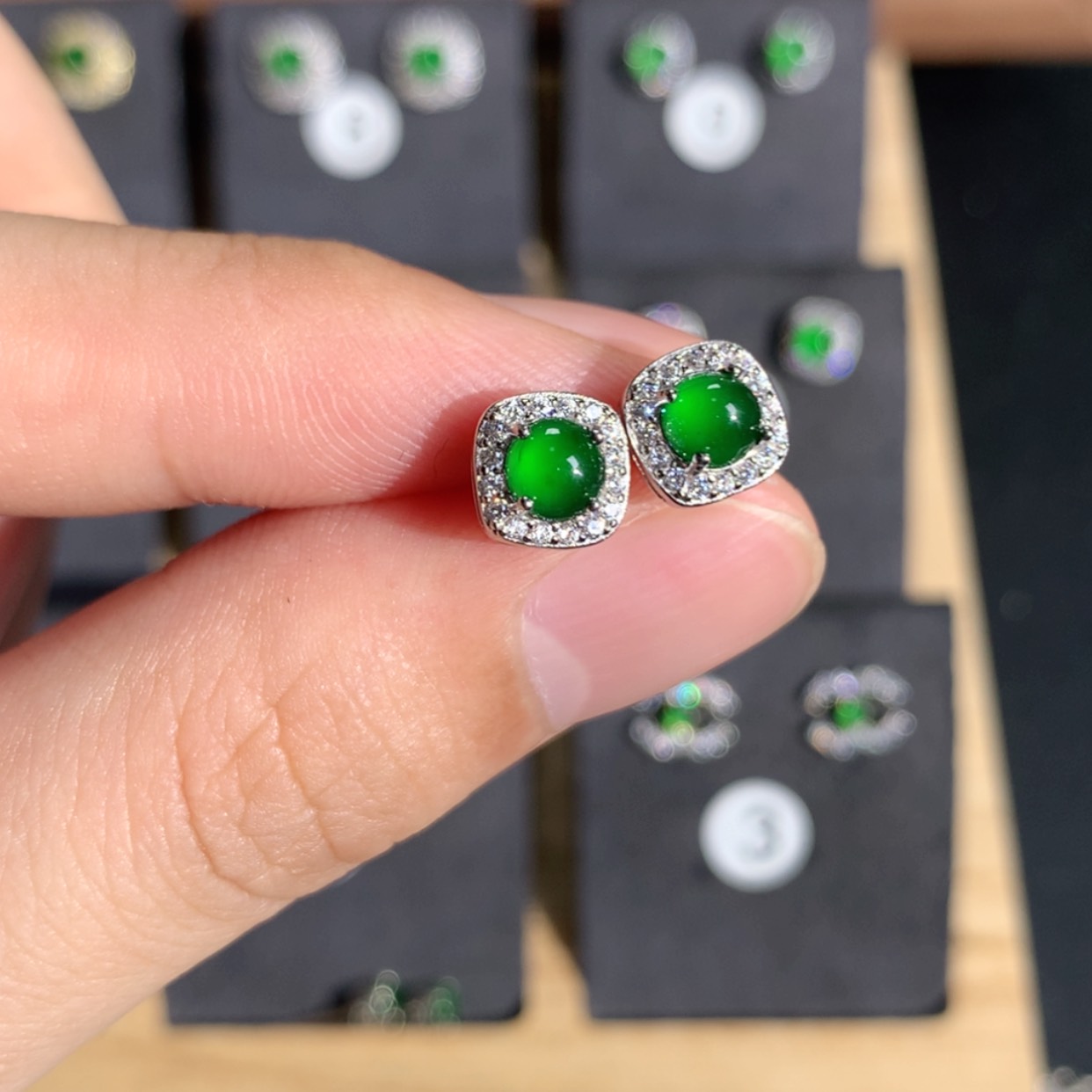 【闪购商品】翡翠1银S925镶嵌