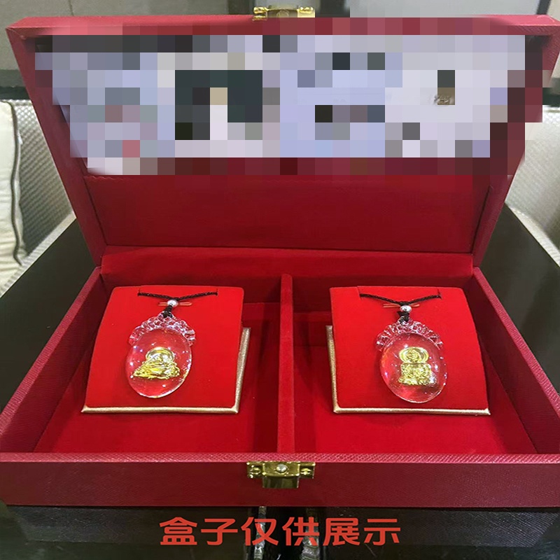 【娜娜和轩的礼物】佛  观音吊坠  迪拜水晶