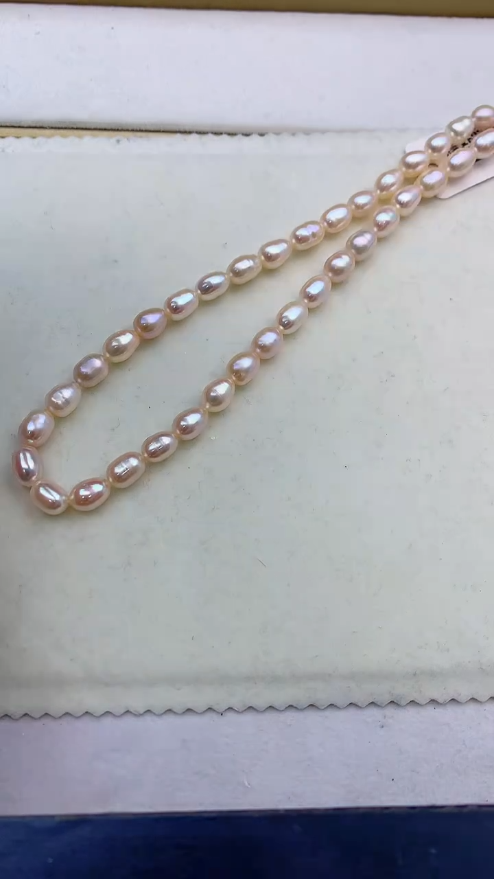 【闪购商品】淡水珍珠项链未镶嵌淡水满珠项链@@V150