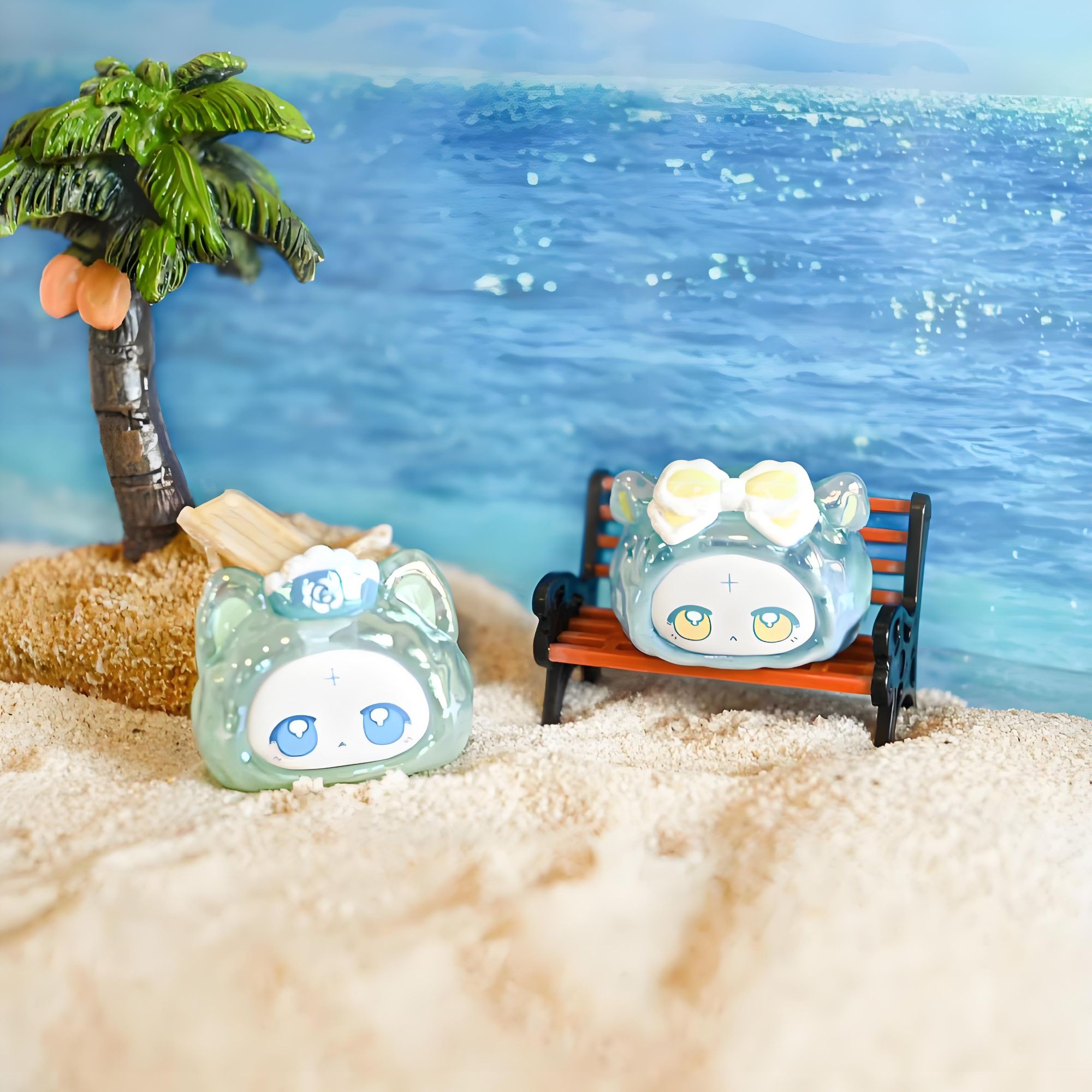 【拆盒】正版白日梦BUNNY气泡派对系列盲盒潮玩迷你萌粒公仔摆件